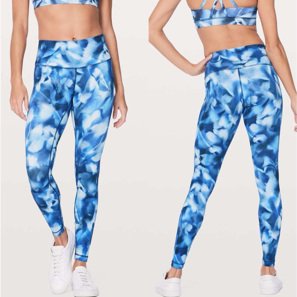 Lululemon | Wunder Under Hi-Rise Tight Blue Leggings